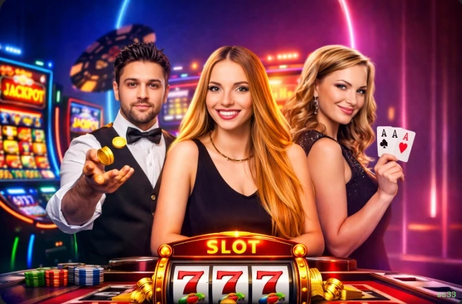 Cassino ao vivo da ss33 com dealers reais